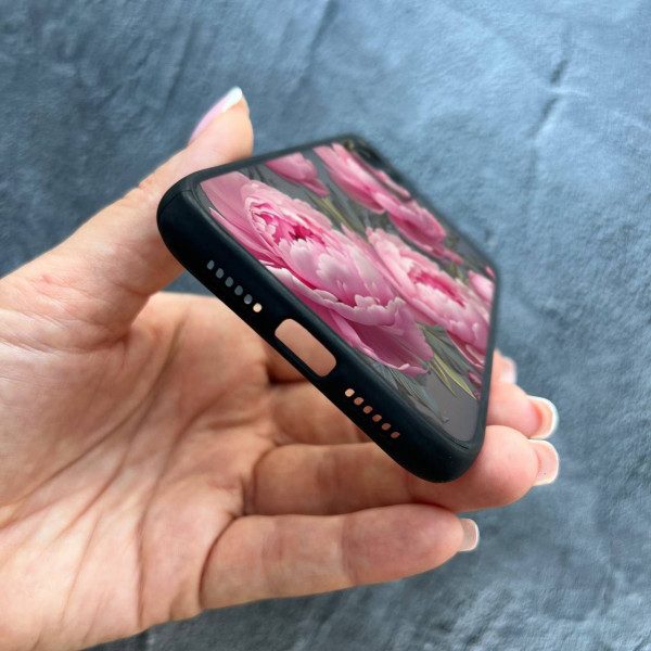 Чехол для IPhone 11 пионы крупные