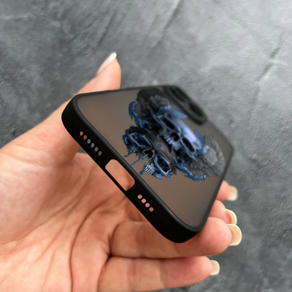 Чохол для iPhone 16 Pro Max череп з крилами