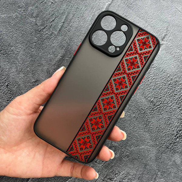 Чохол для iPhone 16 Pro Max вишиванка Київщина