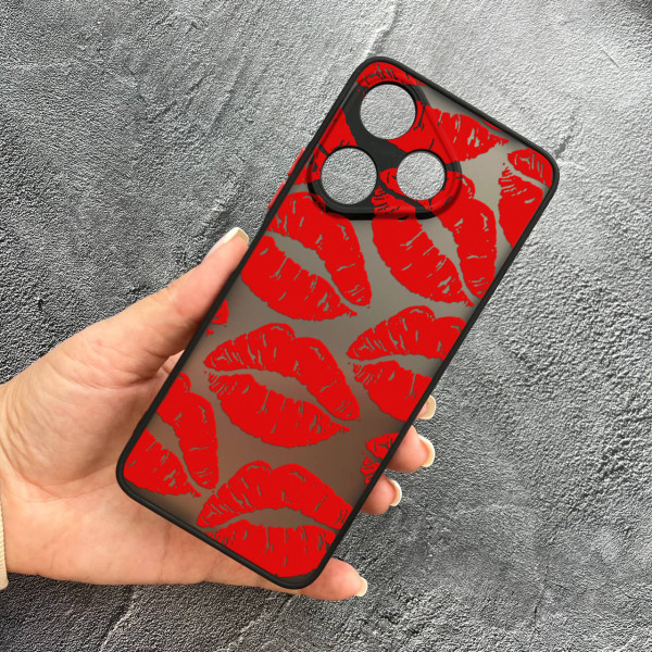 Чохол для Xiaomi Redmi 13 4G / Poco M6 4G червоні губи
