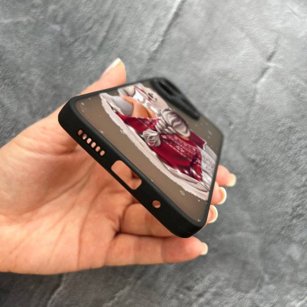 Чехол для Xiaomi Redmi 13 4G / Poco M6 4G девочка новогодний