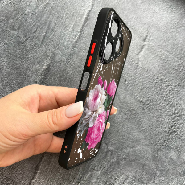 Чохол для Xiaomi Redmi 13 4G / Poco M6 4G півонії класичні