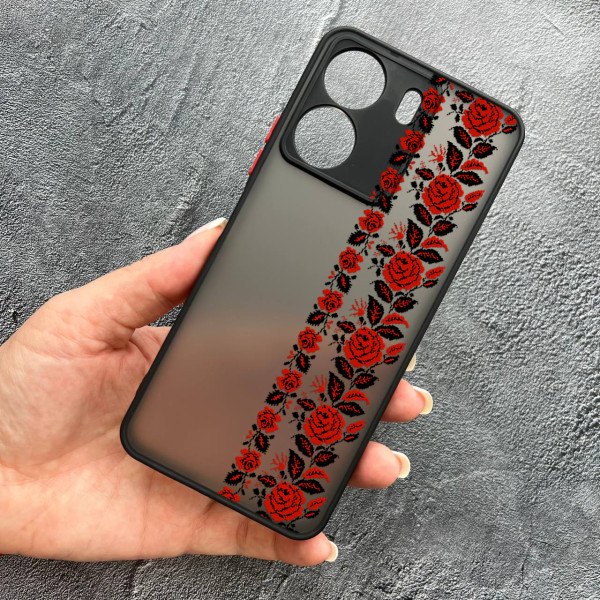 Чохол для Xiaomi Redmi 13C 4G / Poco C65 вишиванка Донеччина