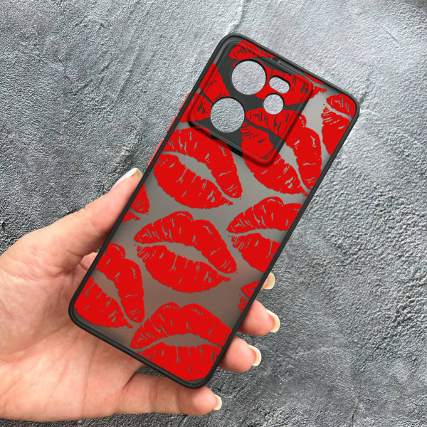 Чохол для Xiaomi 13T / 13T Pro червоні губи