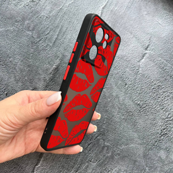 Чохол для Xiaomi 13T / 13T Pro червоні губи
