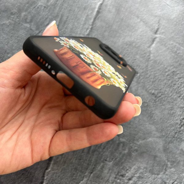Чехол для Xiaomi Poco X3 NFC / Poco X3 Pro ромашки в корзине