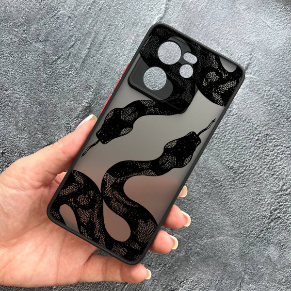 Чохол для Xiaomi 13T / 13T Pro змія чорна