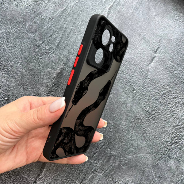 Чохол для Xiaomi 13T / 13T Pro змія чорна