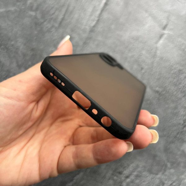 Чехол для Realme 10 матовый пластик без дизайна