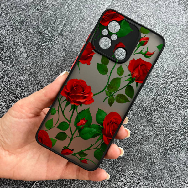 Чохол для Xiaomi Redmi 12C червоні троянди