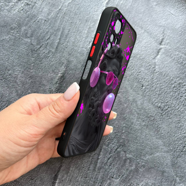 Чохол для Xiaomi Redmi Note 12S Давид з жуйкою