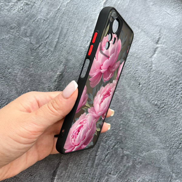 Чохол для Xiaomi Redmi Note 12S півонії крупні