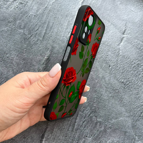 Чохол для Xiaomi Redmi Note 12S червоні троянди