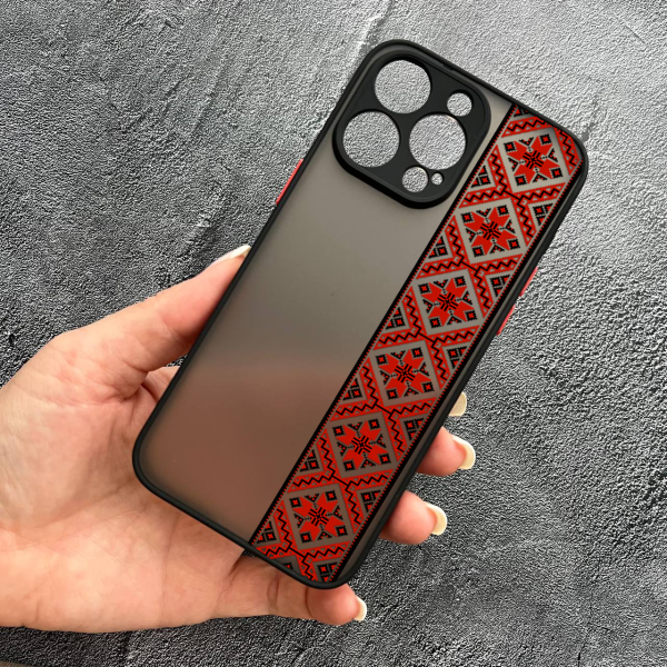 Чохол для iPhone 15 Pro Max вишиванка Київщина