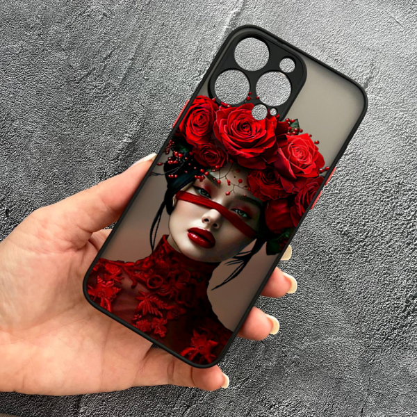 Чохол для iPhone 15 Pro Max дівчинка зі стрічкою