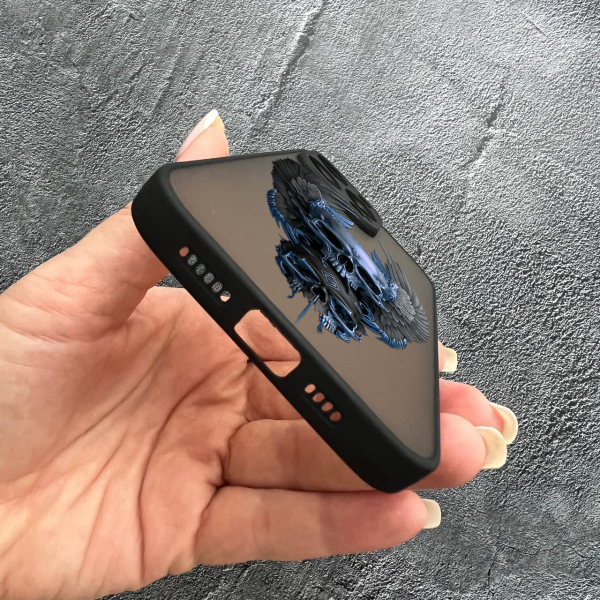 Чохол для iPhone 15 Pro Max череп з крилами