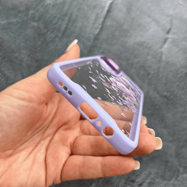 Чехол для Motorola G52 светло-лавандовые пионы