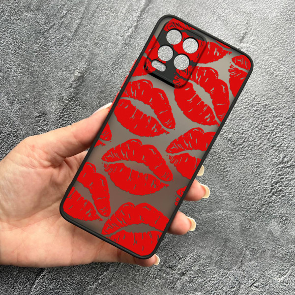 Чохол для Realme 8 / 8 Pro червоні губи