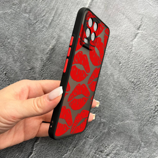 Чохол для Realme 8 / 8 Pro червоні губи