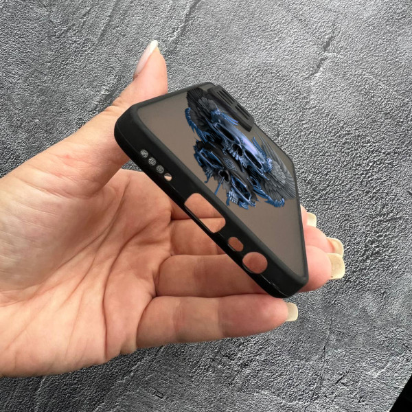 Чохол для Realme 8 / 8 Pro череп з крилами