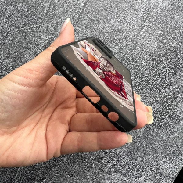 Чехол для Realme 8 / 8 Pro девочка новогодний