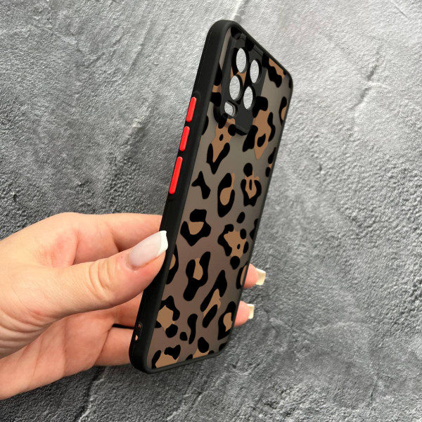 Чохол для Realme 8 / 8 Pro леопард шоколадний