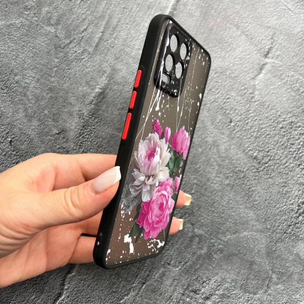 Чохол для Realme 8 / 8 Pro півонії класичні