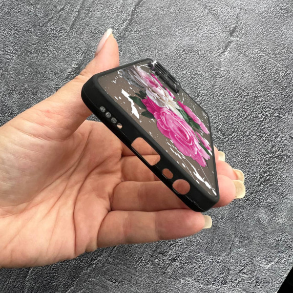 Чохол для Realme 8 / 8 Pro півонії класичні