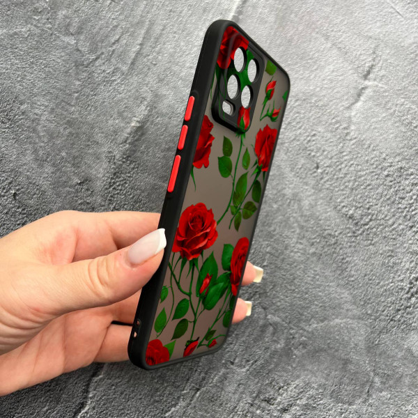 Чохол для Realme 8 / 8 Pro червоні троянди