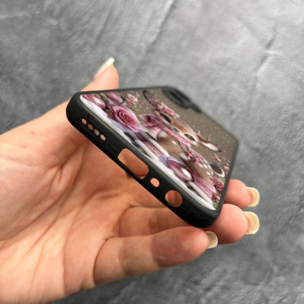 Чехол для Realme 10 новогодний олененок