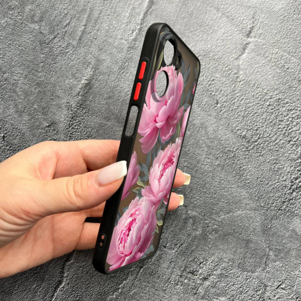 Чохол для Realme 10 півонії крупні