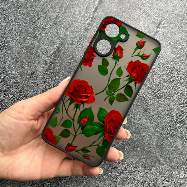 Чохол для Realme 10 червоні троянди