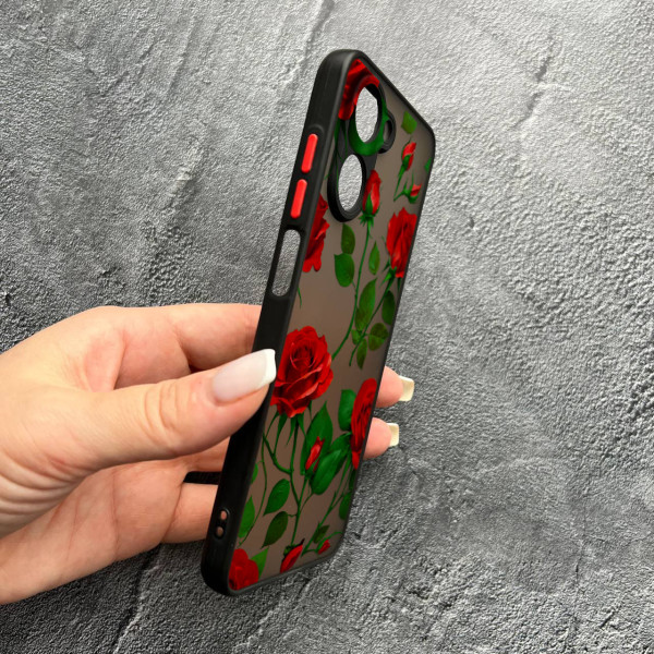 Чохол для Realme 10 червоні троянди