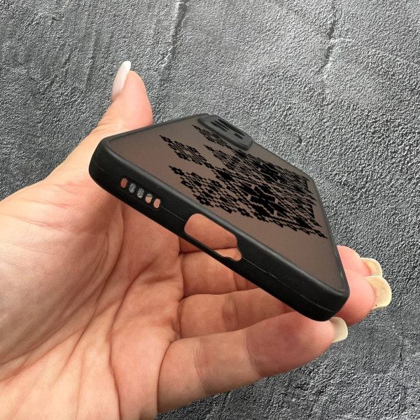 Чехол для Xiaomi 12 Lite вышиванка черная украинская