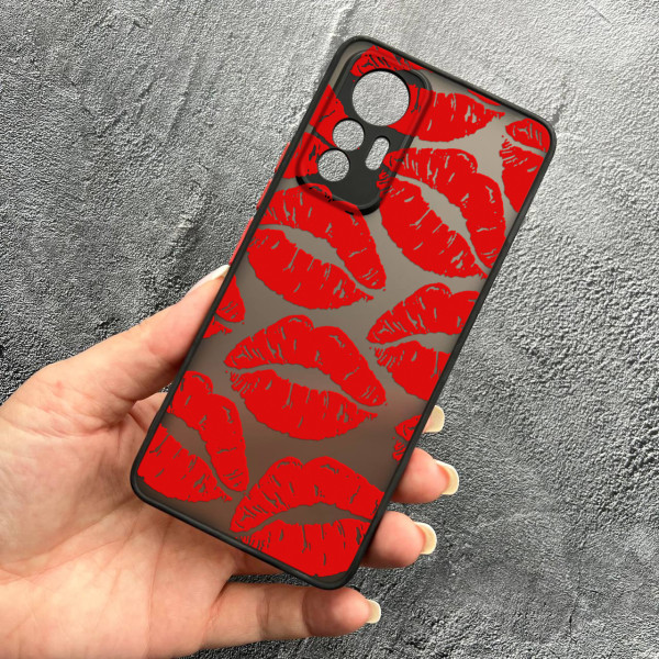 Чохол для Xiaomi 12 Lite червоні губи