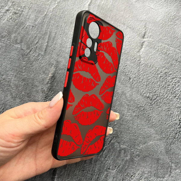 Чохол для Xiaomi 12 Lite червоні губи