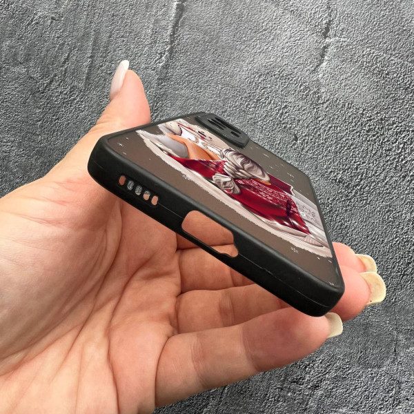 Чехол для Xiaomi 12 Lite девочка новогодний