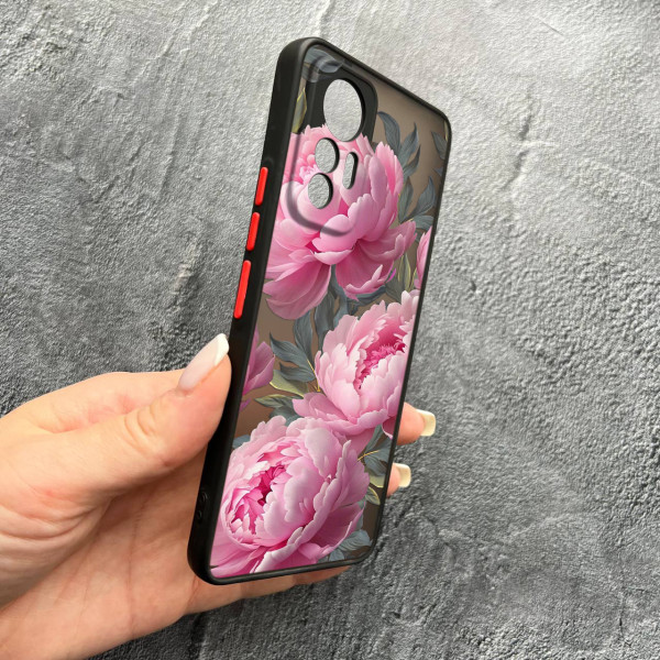 Чохол для Xiaomi 12 Lite півонії крупні