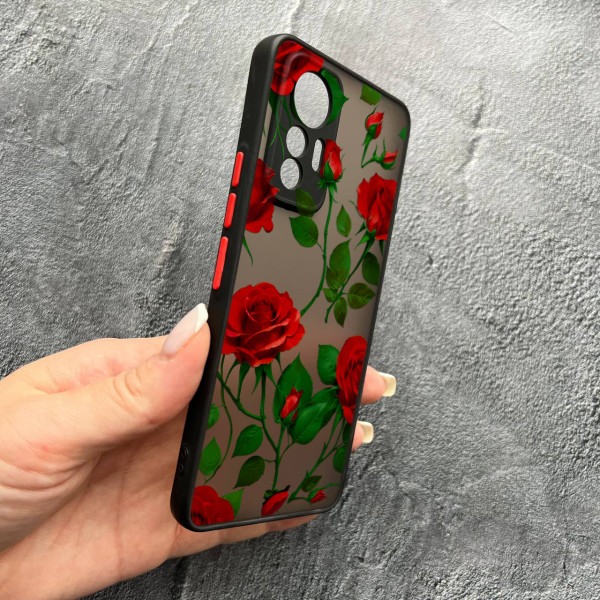 Чохол для Xiaomi 12 Lite червоні троянди