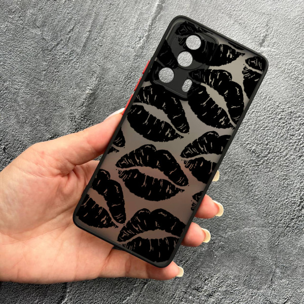 Чохол для Xiaomi 13 Lite чорні губи