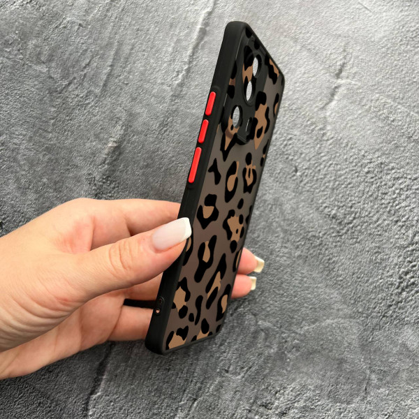 Чохол для Xiaomi 13 Lite леопард шоколадний