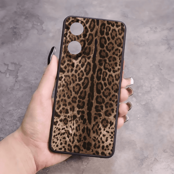 Чехол для Oppo Reno 8T 4G леопард классический