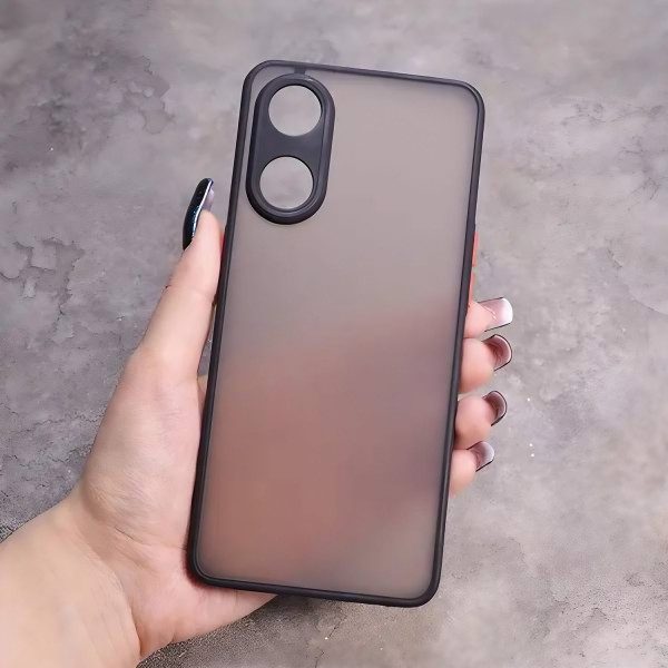 Чехол для Oppo Reno 8T 4G матовый пластик без дизайна
