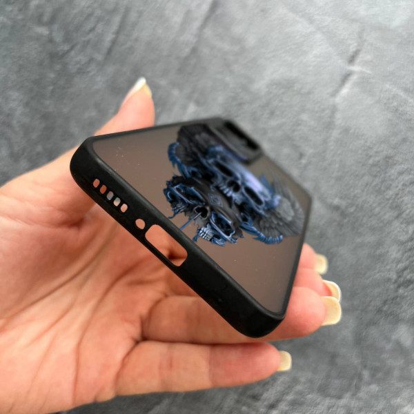 Чехол для Xiaomi 12T / Xiaomi 12T Pro череп с крыльями