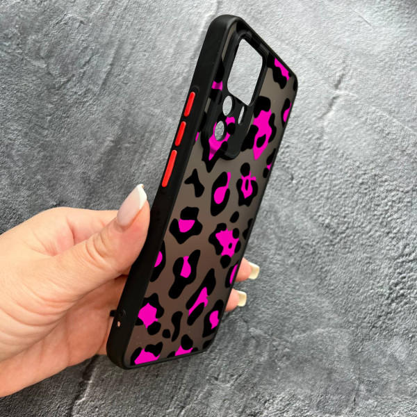 Чохол для Xiaomi 12T / Xiaomi 12T Pro леопард рожевий