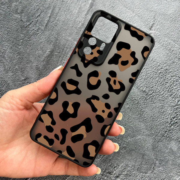 Чохол для Xiaomi 12T / Xiaomi 12T Pro леопард шоколадний