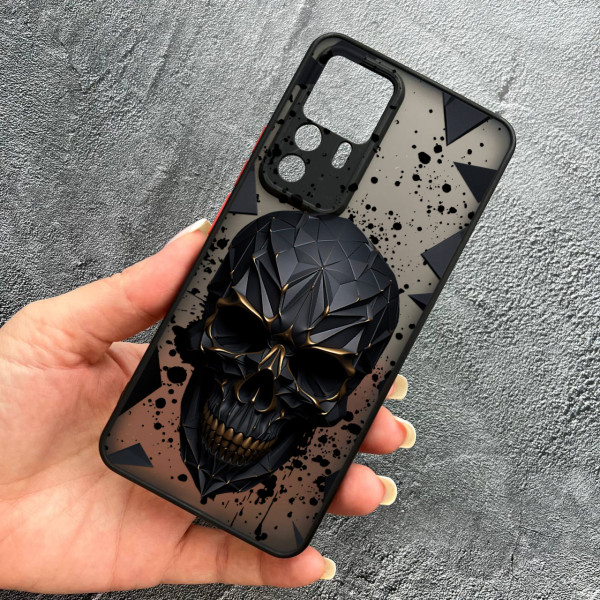 Чохол для Xiaomi 12T / Xiaomi 12T Pro череп у кубі