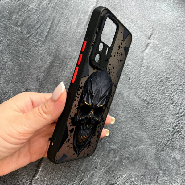 Чохол для Xiaomi 12T / Xiaomi 12T Pro череп у кубі