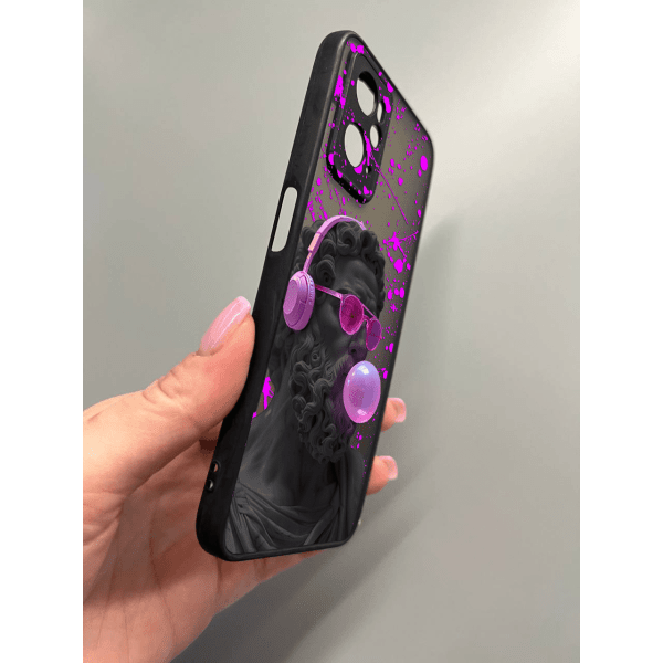 Чехол для Oppo A76 / A96 Давид с жвачкой