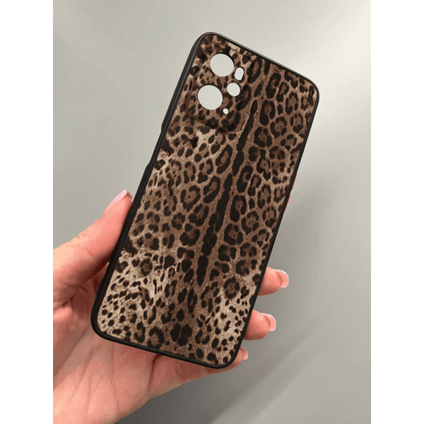 Чехол для Oppo A76 / A96 леопард классический